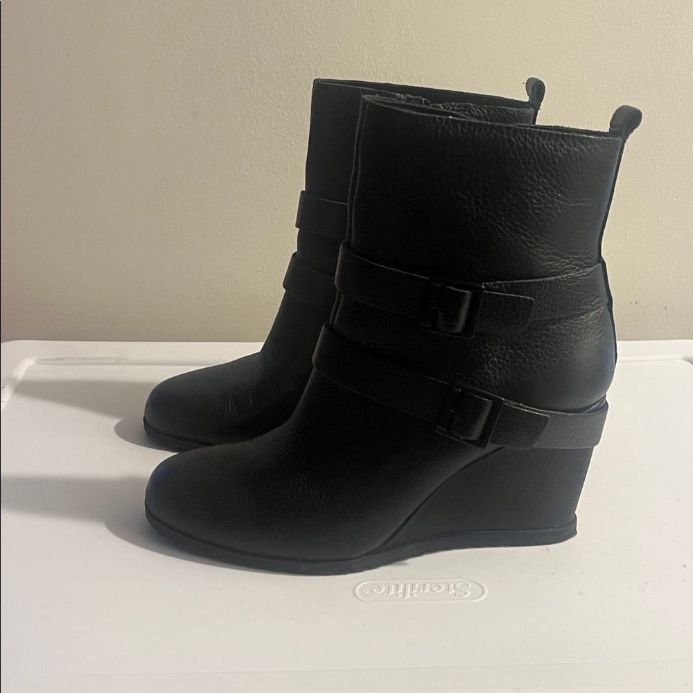 Black KORK -EASE Ankle Boots - Picture 4 of 7